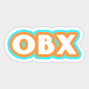 OBX - outer banks Netflix Sticker